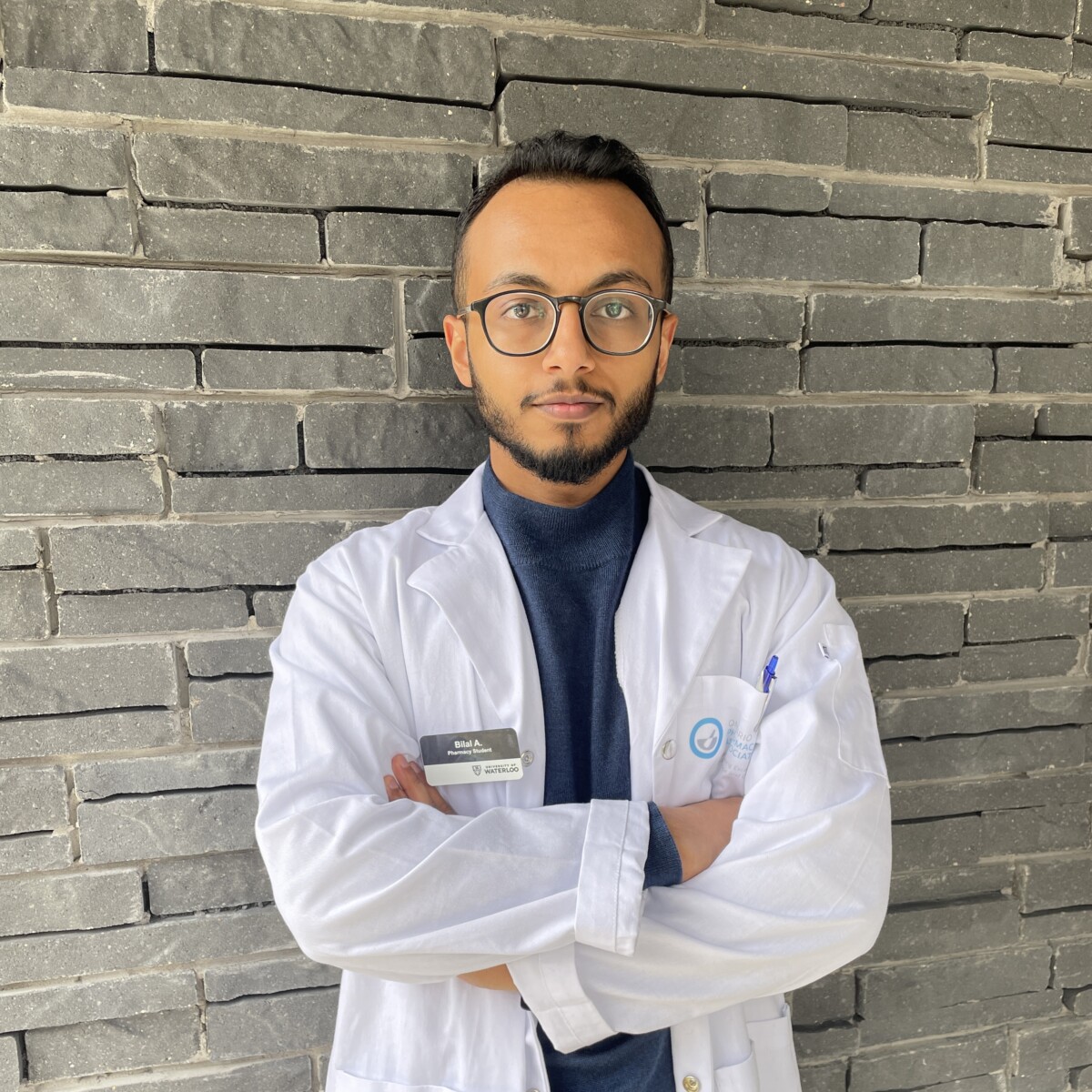 Bilal Ahmed, Doctor of Pharmacy Candidate, Class of 2026, University of Waterloo 